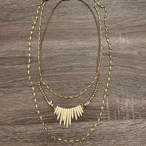Stella & Dot Layered Zuni Necklace